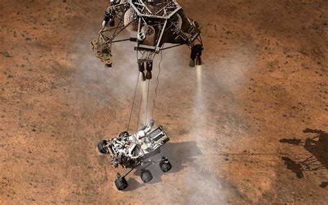 curiosity on the red planet: NASA mars landing