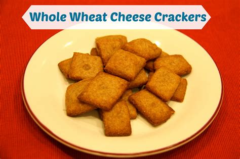 Whole Wheat Cheese Crackers | Grain Mill Wagon