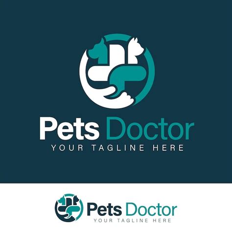 Premium Vector | Pets Doctor Logo