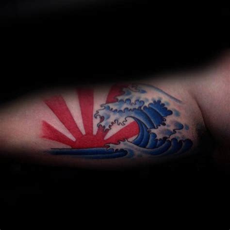 60 Rising Sun Tattoo Designs For Men - Japanese Ink Ideas