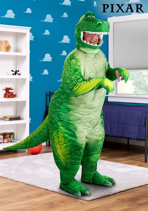 Plus Size Deluxe Toy Story Rex Adult Costume