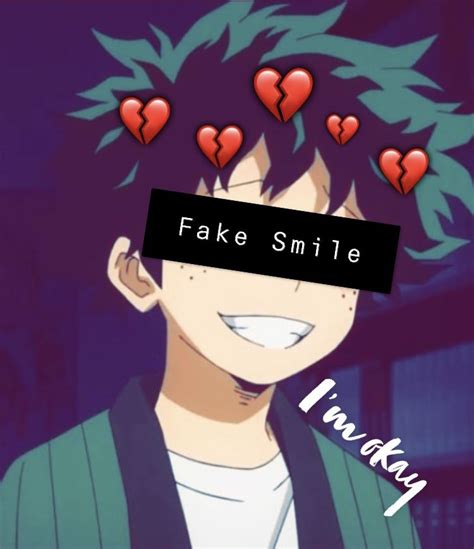 Deku Fake Smile in 2024