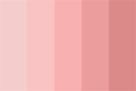 Lofi Red Pastel Palette Color Palette