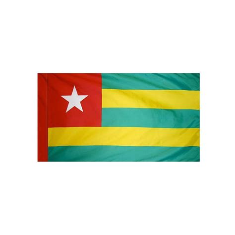 Togo Flag - Indoor & Parade - Kengla Flag Co