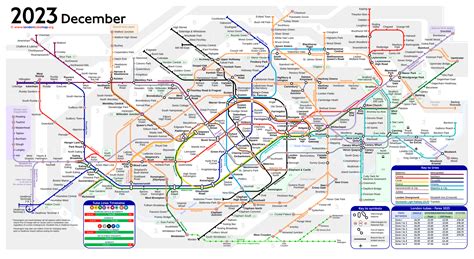 Mapa do metrô de Londres