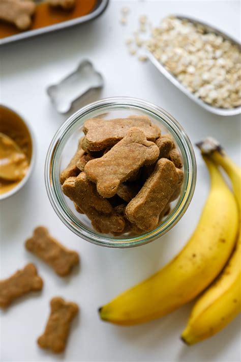 3-Ingredient Peanut Butter Banana Dog Treats_-15 - Flora & Vino