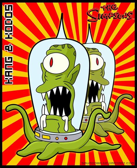 Kodos and Kang by Sauron88 on DeviantArt | Simpsons art, Let's make art ...