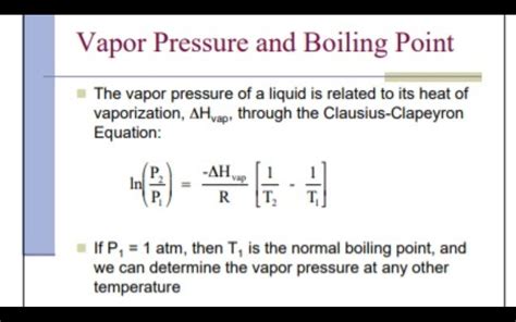 Heat Of Vaporization Biology