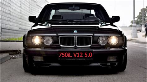 BMW 750iL E32 V12 5.0 комплектация и состояние - YouTube