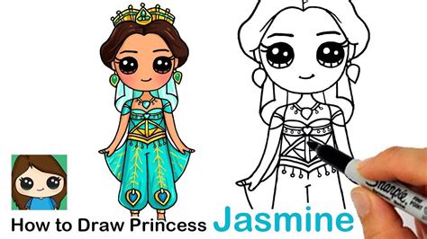 Cute Easy To Draw Disney Princess