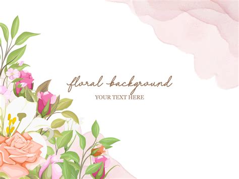 Wonderful Floral Wedding Banner Template Graphic by lukasdediz ...