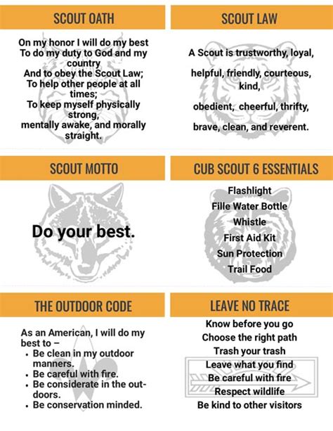 Bobcat Requirements | Welcome to Cub Scouts - Adventure CUBS