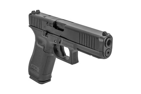 Glock G17 Gen 5 MOS 9mm Full Size 17-Round Handgun 4.49" Barrel - Black ...