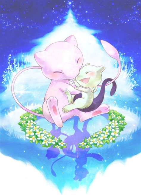 Mewtwo’s first birthday | Mew and mewtwo, Pokemon mew, Pokemon art