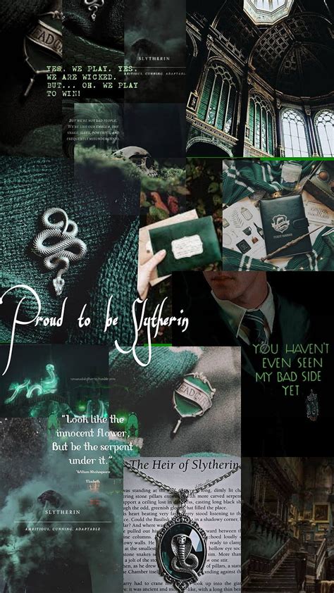 Harry Potter Wallpaper Aesthetic Slytherin Lock - Infoupdate.org