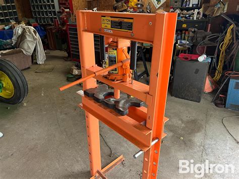 20 Ton Hydraulic Press BigIron Auctions