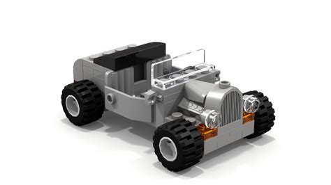 [MOC] LEGO Hot Rod Instructions - YouTube