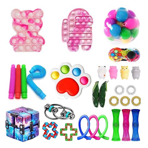 Binpure Fidget Toys Decompression Toys for Kids Adults ADD ADHD OCD ...