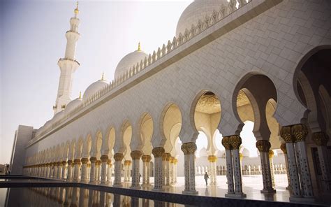 Download Religious Sheikh Zayed Grand Mosque HD Wallpaper