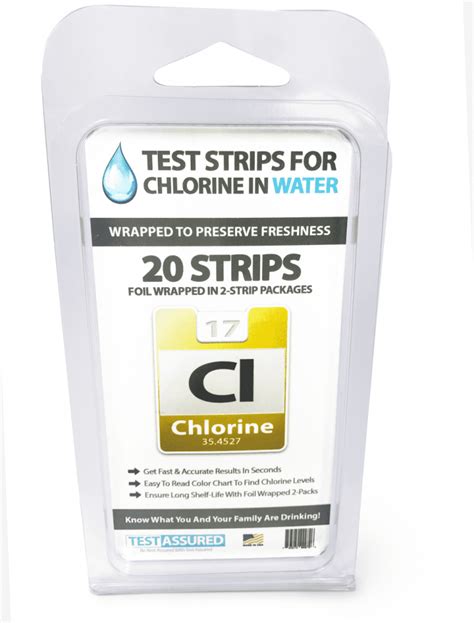 Chlorine Test Strips Get Your Results Back In Seconds - WaterTestingKits