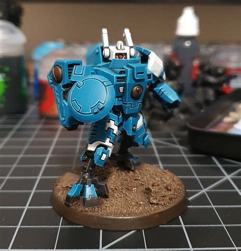 New Tau colour scheme that I'm working on : r/Warhammer40k