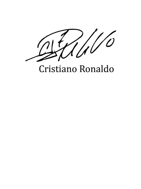 Cristiano Ronaldo Signature | canoeracing.org.uk