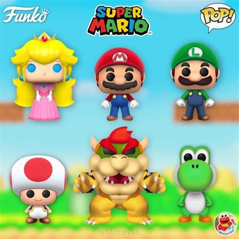 Minter 766 on Instagram: "Super Mario (Complete Wave 1) - Funko Pop ...