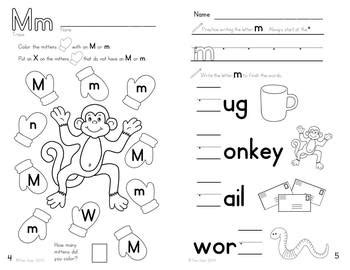 Alphabet Activities: Learning My Letters [Mm] by Pamela Hyer | TPT