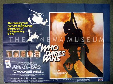 Who Dares Wins (1982) » Posters Shop » The Cinema Museum, London