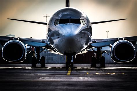 Fondos de pantalla : Boeing, 737, aeropuerto, frente, Canon, cielo ...