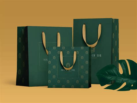 Shopping bag design for House of THL luxury modest fashion brand by ...