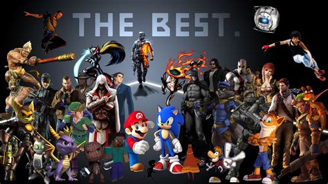 All Game Characters Wallpaper