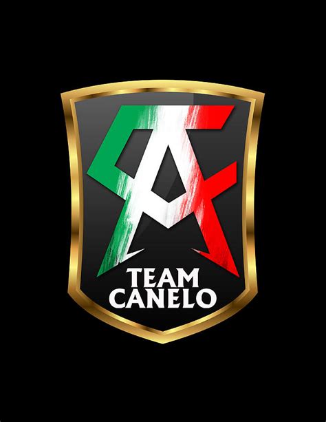 Canelo Alvarez Team Badge Digital Art by Ronwaldo Rey Puzon | Pixels