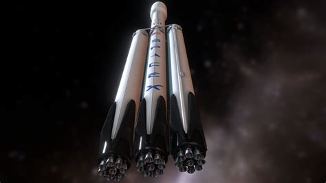 SpaceX Falcon Heavy - deep3dsea