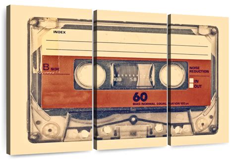 Retro Compact Cassette Wall Art | Photography