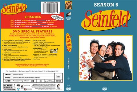 Seinfeld Season 6 - TV DVD Custom Covers - 531Seinfeld Season 6 - Cover ...