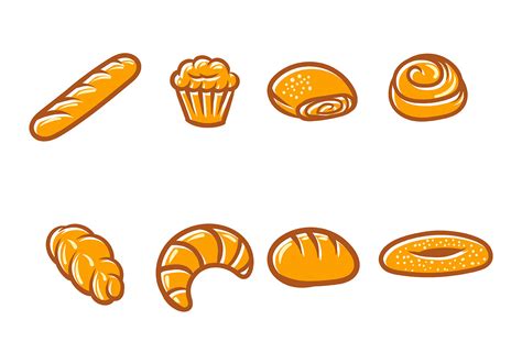 Bread Vector Icon 163857 Vector Art at Vecteezy