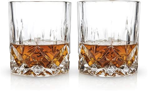 Viski Admiral Crystal Whiskey Glass, Set of 2 | Common Housefly