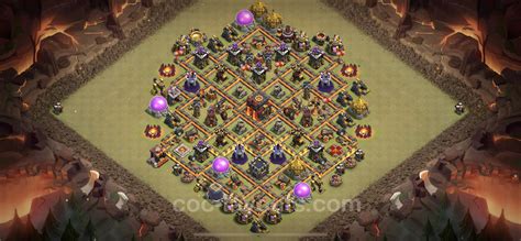 Best Anti 2 Stars War Base TH10 with Link 2023 - Town Hall Level 10 CWL ...