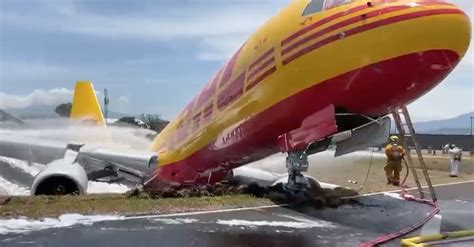 DHL Boeing 757 Crash Landed in San Jose