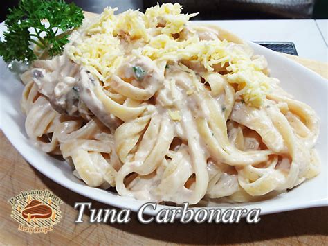 Tuna Carbonara Recipe | Panlasang Pinoy Meaty Recipes