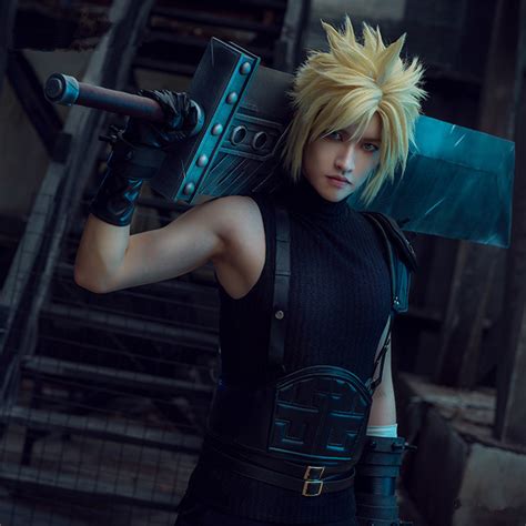 US$ 98.99 - Final Fantasy VII Remake Cloud Strife Cosplay Costume - www ...