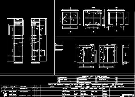 Elevator, Specifications DWG Block for AutoCAD • Designs CAD