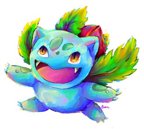 #002 Ivysaur by Iffy-Jiffy on DeviantArt