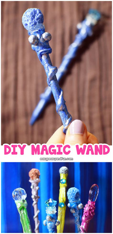 How to Make a Magic Wand - DIY Magical Wands Craft - Easy Peasy and Fun