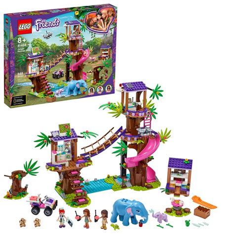 LEGO Friends Jungle Rescue Base 41424; Animal Rescue Playset Inspires ...