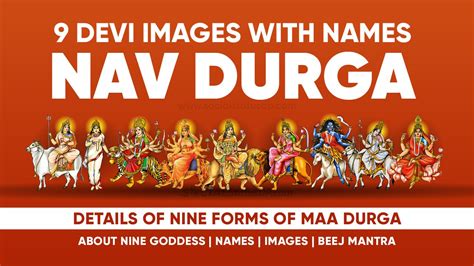 Here in this article, you will get all new Navratri 9 Devi Names with ...