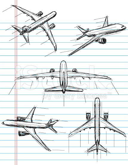 airplane sketch illustration - Google Search | Airplane sketch ...