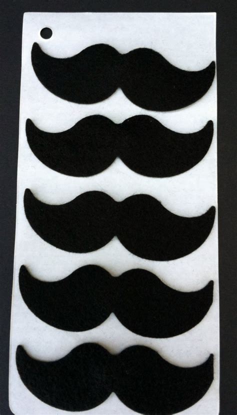 Valentines Day/ Felt Mustache Stickers/ Mario/ Gatsby/ St