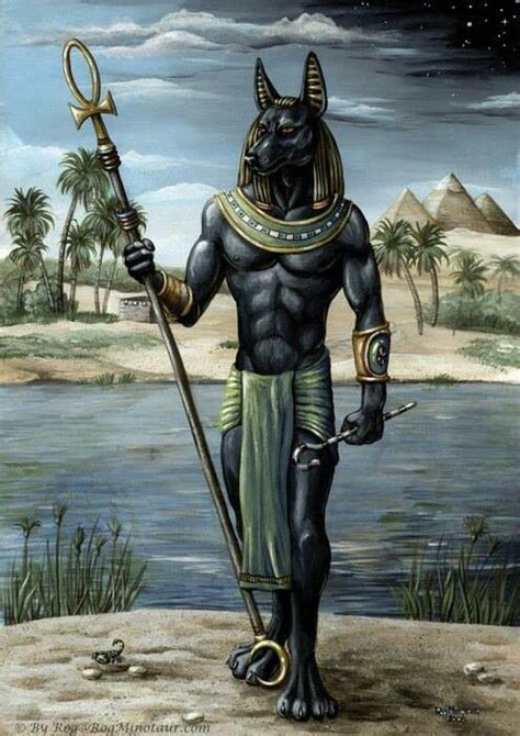 Egyptian Jackal God Anubis